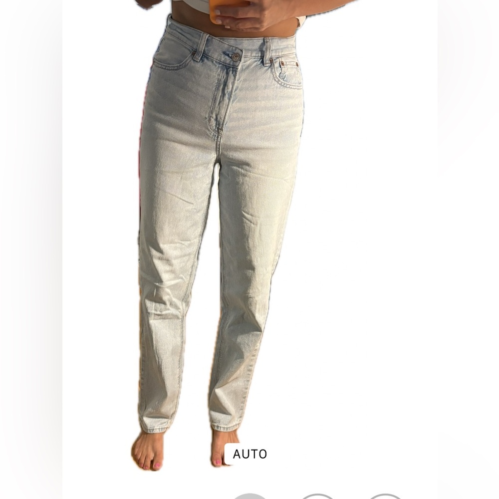 American Eagle Outfitters Blue Straight Leg Jeans